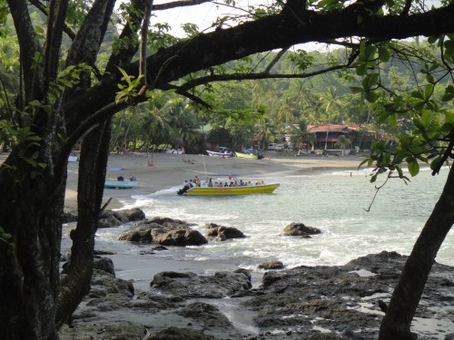 Montezuma Costa Rica's Best Swimming Beach. Photo by Sue Shekut