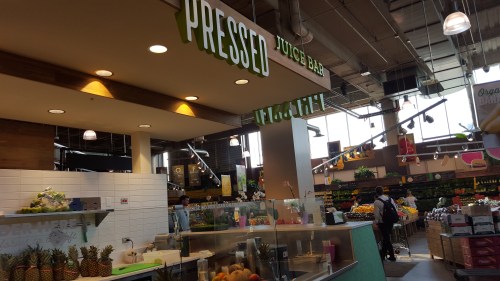 Fresh from the grocery aisles to the juice bar to you!